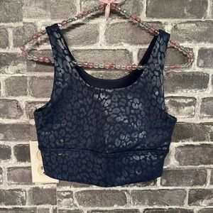 DYI define your inspiration sports bra navy blue shine